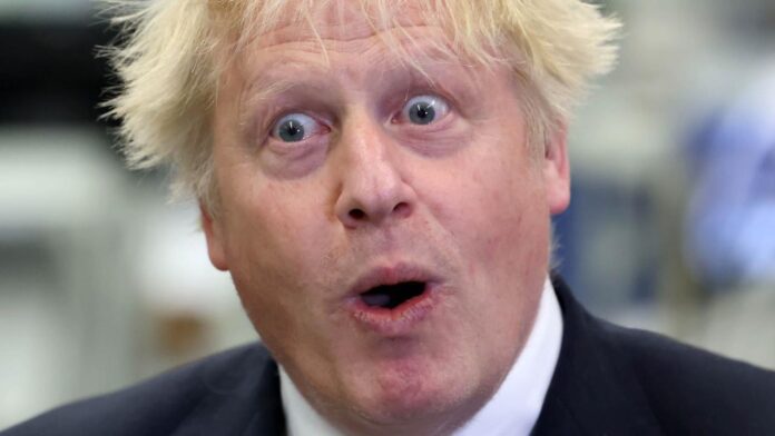 Boris Johnson Brexit Remorse Party