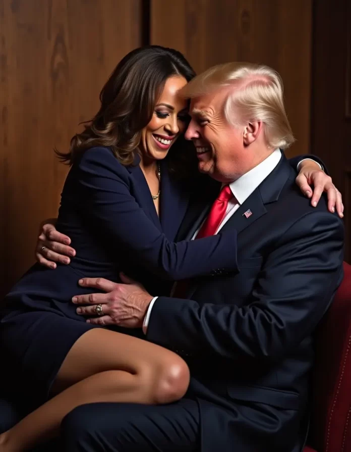 Trump Harris Secret Romance